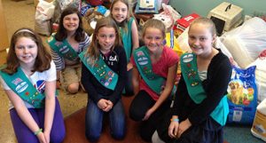 Girl Scouts at HSHV