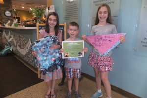 St. Paul Summer Camp Makes Items for HSHV Animals!