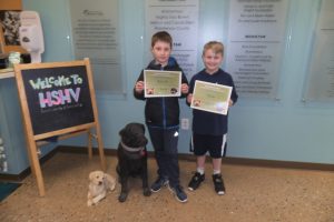 Jacob and Patrick: Birthday gifts for animals