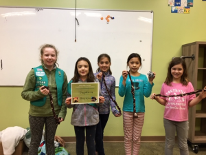 Girl Scouts: 5 kind kids!