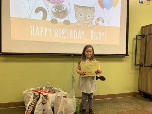 Ruby's Giving Birthday