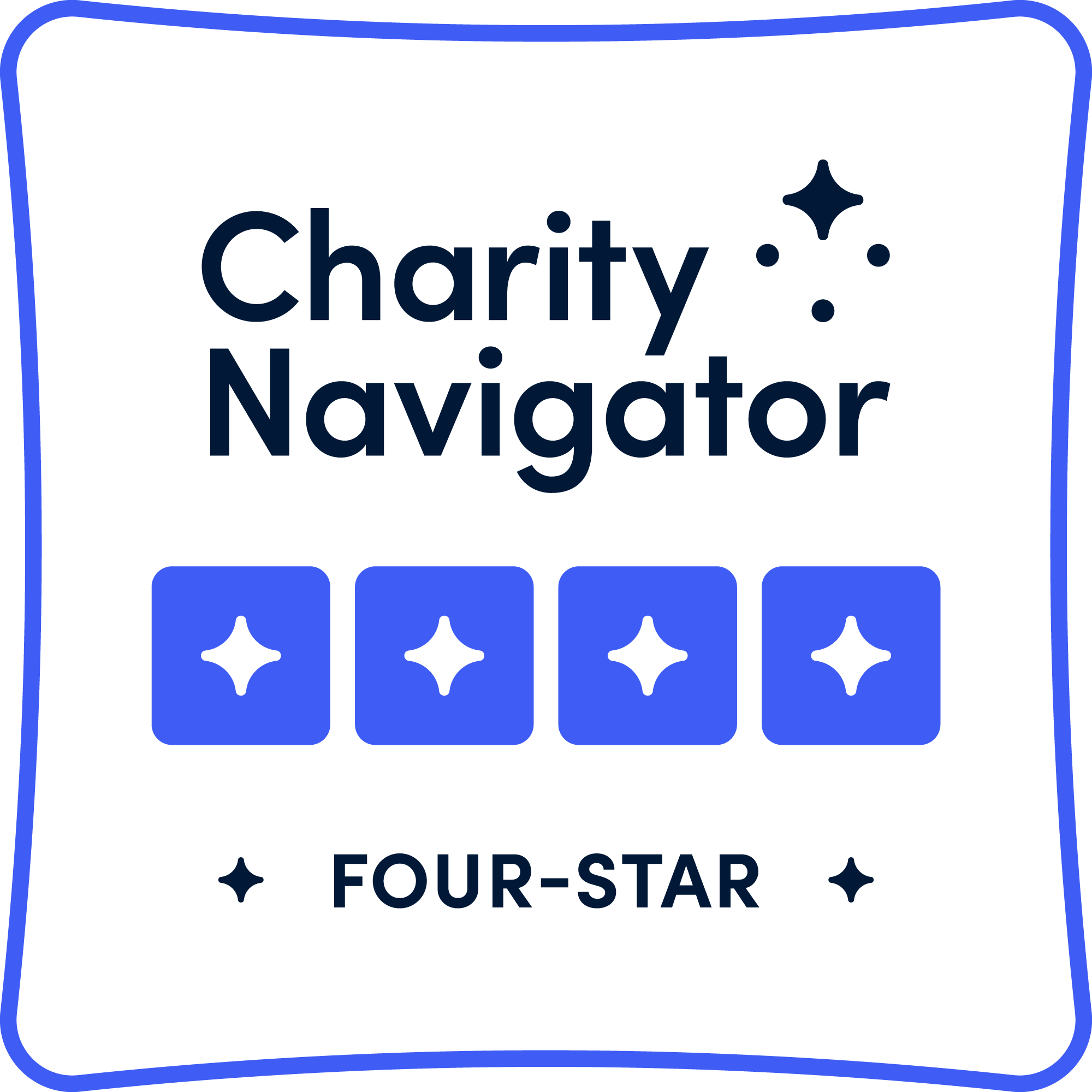 Charity Navigator 4/4 star rating