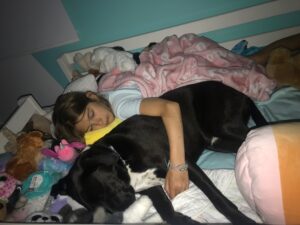 It only took 6 years of asking for a dog!