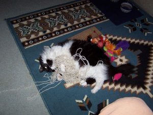 Learning to knit